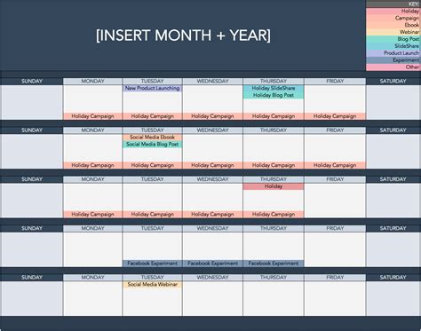 The Social Media Content Calendar | Manage Your Promotion