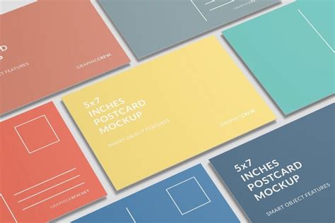 20+ Postcard Mockup Templates (Free & Pro)