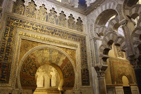 Mihrab in Great Mosque of Cordoba | Great mosque of córdoba, Mosque of ...