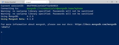 Integrate Mongo Shell [mongosh] in Windows Terminal | Easy