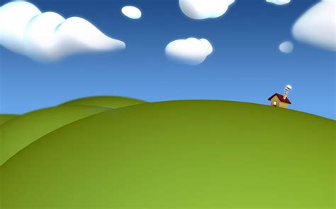 Cartoon Grass Wallpaper