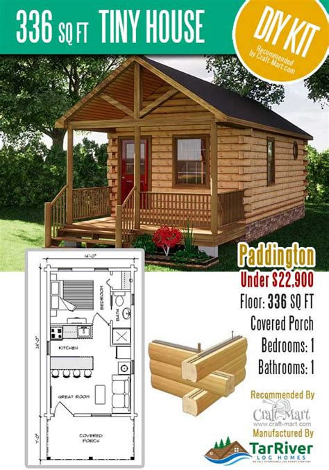 Small 2 Bedroom Cabin Kits | www.resnooze.com