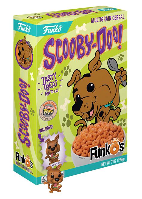 Funko Cereal - Scooby-Doo! Edition 198g - Exclusive Import Collectible ...