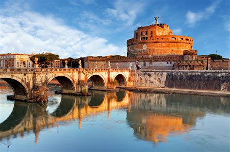 Photos Rome Italy Castel Sant'Angelo, Tiber bridge Castles river