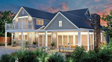 This custom-designed kit home to be built in Mount Eliza, Victoria, is ...