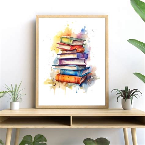 Book Wall Art - Etsy