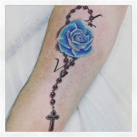 Top 81 Best Blue Rose Tattoo Ideas - [2021 Inspiration Guide]