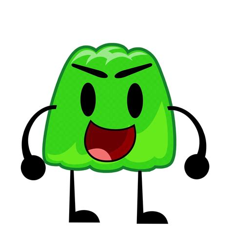 Gelatin Fanart using my Custom Face Asset | BFDI💖 Amino