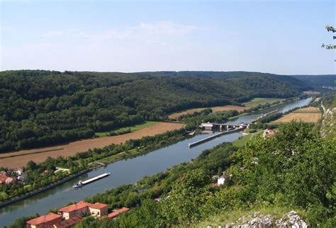 Map Of Danube And Rhine Rivers