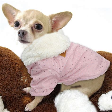 Small Dog Coats for Winter Boy Girl Puppy Pet Clothes Warm Fleece ...