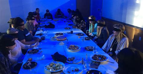 Dinner in the Dark lets guests experience challenges of vision ...