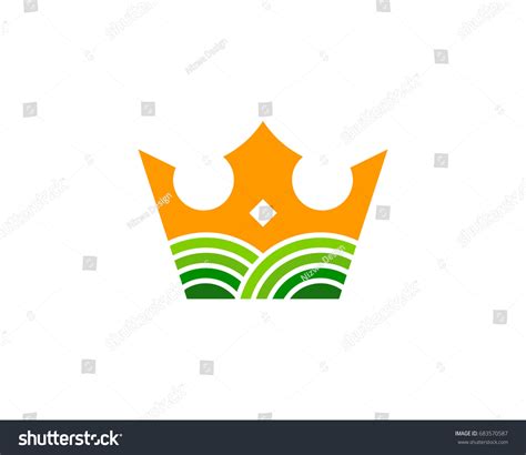 Royal Farm Icon Logo Design Element Stock Vector (Royalty Free ...