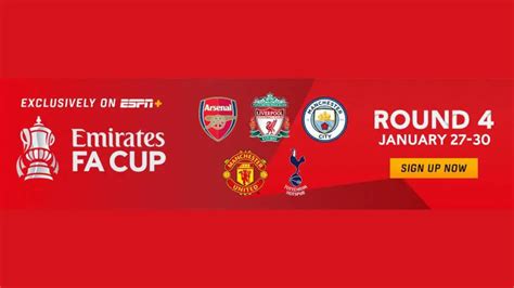 Emirates FA Cup Schedule: How to watch live free in USA