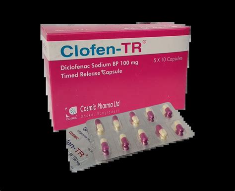 Clofen TR 100mg Capsule: Uses, Dosage, Side Effects, Generic, Price ...