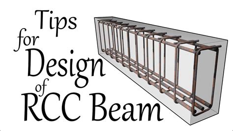 Tips for Design of RCC Beam - Civil Engineering Videos - YouTube