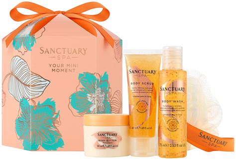 Sanctuary Spa Gift Set, Your Mini Moment Gift Box with Body Wash, Body ...