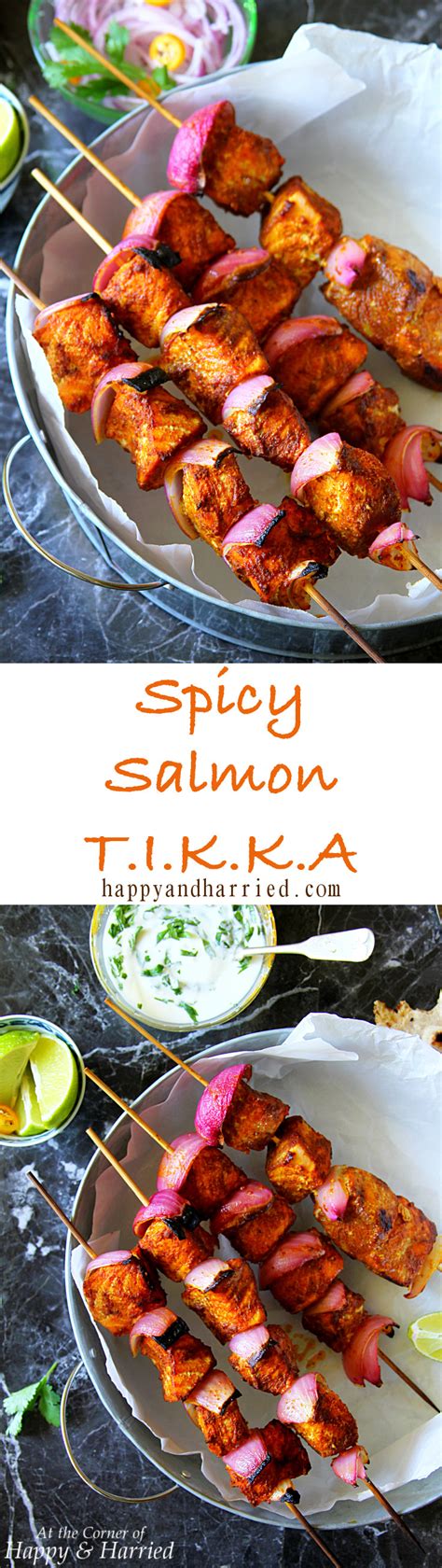 Spicy Salmon Tikka