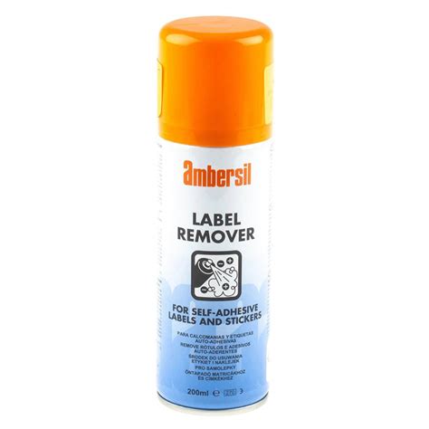 Ambersil Label Remover Aerosol | Industrial Cleaners