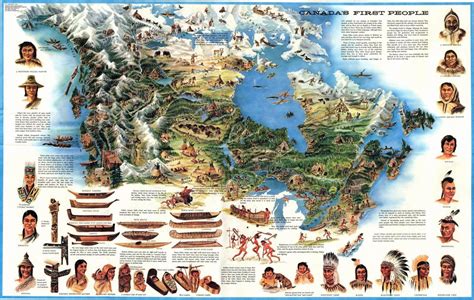 Canada’s First People – Map | Indigenous people of canada, Canadian ...