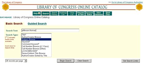 Doing Research at the Library of Congress