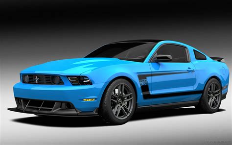 Blue 2012 Ford Mustang Boss Wallpaper | HD Car Wallpapers | ID #1866