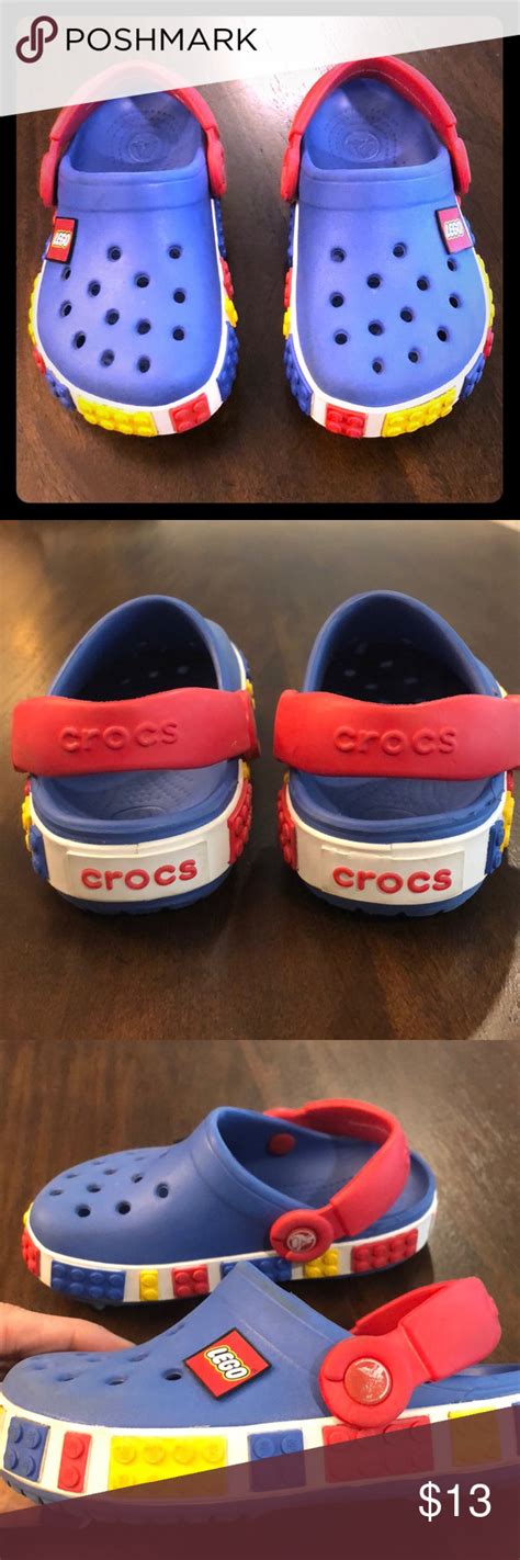 LEGO crocs Adorable LEGO Crocs size 8/9. Only worn a few times. One ...