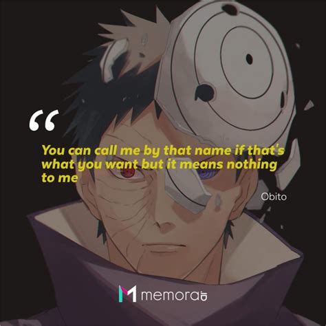 30 Quotes by Obito Uchiha on the Naruto, Nothing More Than Trash ...