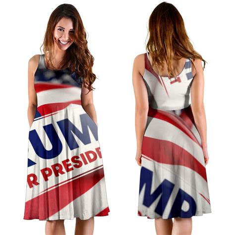 Trump Button Dress – Donald Trump Store USA