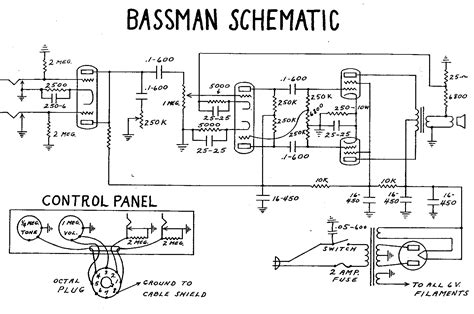 Guitar Tube Amplifier Circuit Diagram