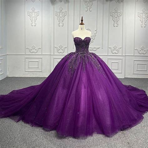 Purple Wedding Dress