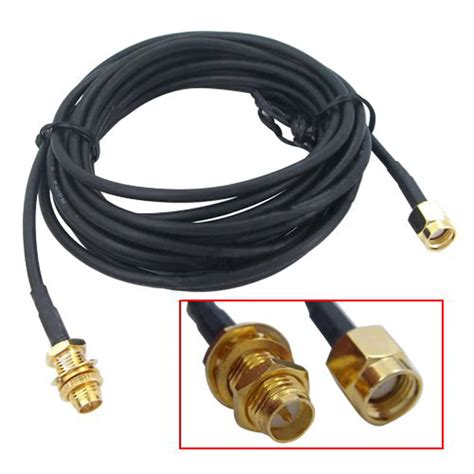 IMC Hot 9m Meter Wifi Antenna Extension Cable Lead RP SMA For Wi Fi ...