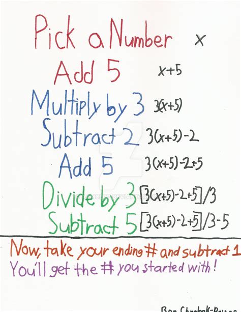 Number Trick by aamclcp on DeviantArt