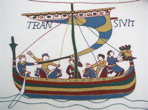 Embroidery KIT in Bayeux Stitch, Reproduction of the Bayeux Tapestry ...