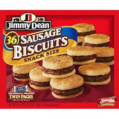 Jimmy Dean Sausage & Biscuit - 36 ct. - Sam's Club