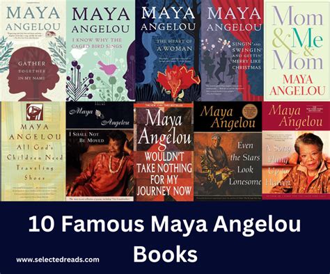 10 Famous Maya Angelou Books In Order - Selected Reads