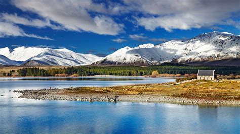 Lago Tékapo, en la isla Sur de Nueva Zelanda | Isla sur, Nueva zelanda ...