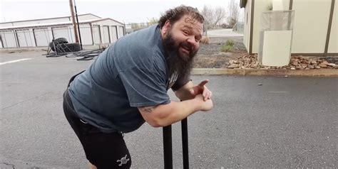 Watch This Strongman Take on a Mile-Long Sled Workout