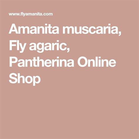 the words amantaa nuscaria, fly agric, panthena online shop