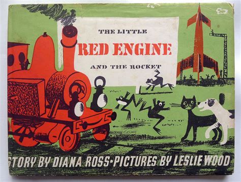 The Little Red Engine and the Rocket. de Diana Ross, illustrated by ...