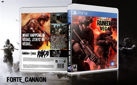 Viewing full size Tom Clancy's Rainbow Six Vegas 2 box cover