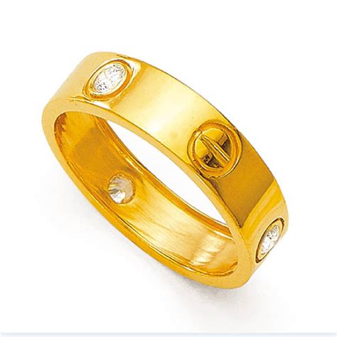 Cartier Gold Ring | SEHGAL GOLD ORNAMENTS PVT. LTD.