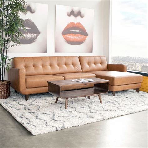 15 Best Ideas Alani Mid-century Modern Sectional Sofas with Chaise