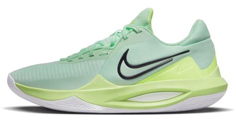 Nike Rubber Precision 6 Basketball Shoes in Green for Men | Lyst