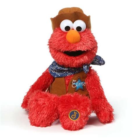 Sesame Street Elmo Cowboy Sound Toy Plush