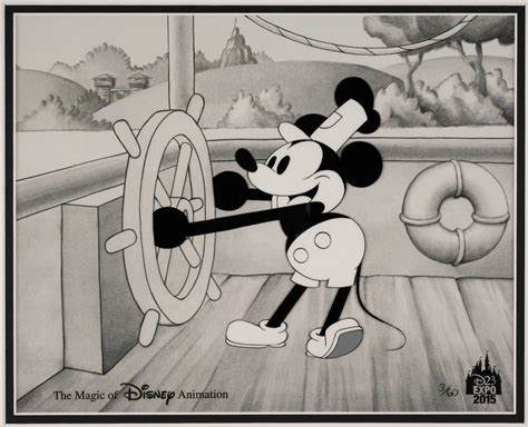 Steamboat Willie Mickey Mouse Art