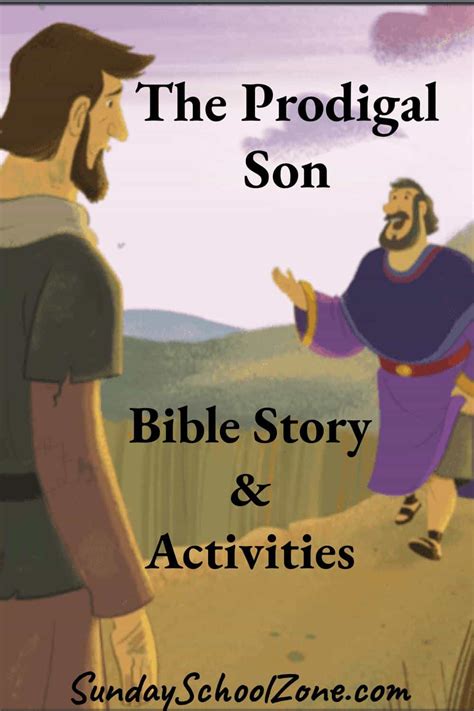 The Prodigal Son Archives - Children's Bible Activities | Sunday School ...