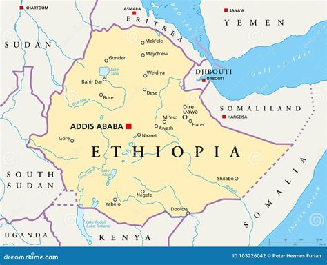 Ethiopia Map Stock Illustrations – 5,535 Ethiopia Map Stock ...