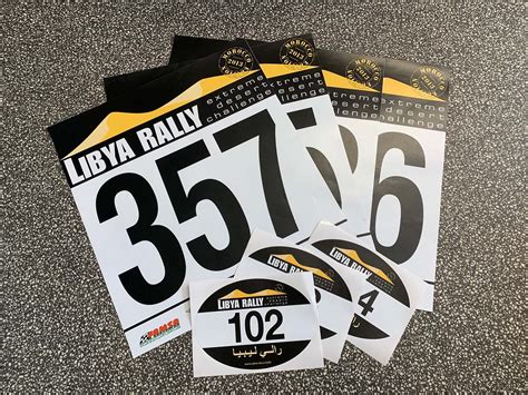 Rally stickers | Sponsorstickers, racenummers en evenementstickers