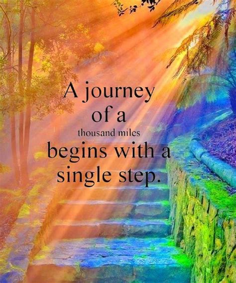 A journey of a thousand miles begins with a single step | SayingImages.com