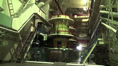 Inside Chernobyl Pumps and Corridor Nuclear Power plant - YouTube